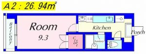 アートプラザ124の間取り図