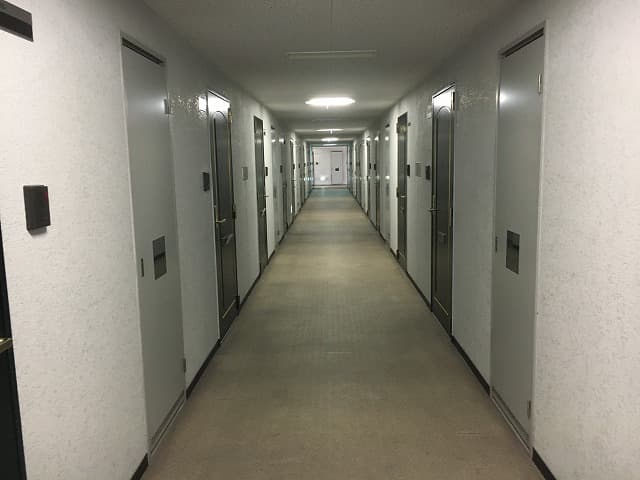 ディアコート青地１外観、共用部写真
