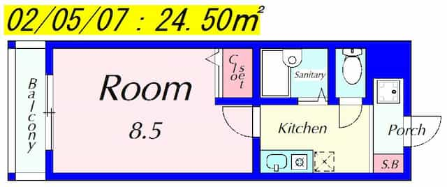 カスティーリョの間取り図のサムネイル