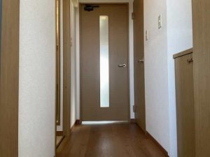 コープ美山Ⅱの玄関