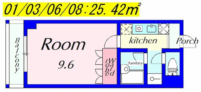 ラクーンＤ1の間取り図のサムネイル