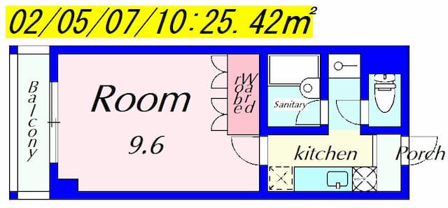 ラクーンＤ1の間取り図のサムネイル