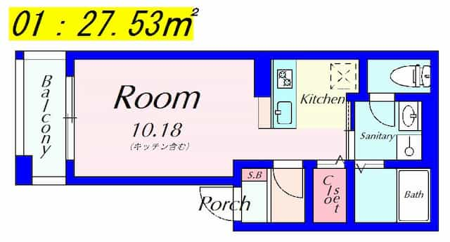 ＧＫ広野の間取り図のサムネイル