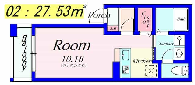 ＧＫ広野の間取り図のサムネイル