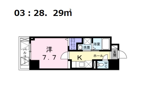 Azresidence草津本陣の間取り図のサムネイル