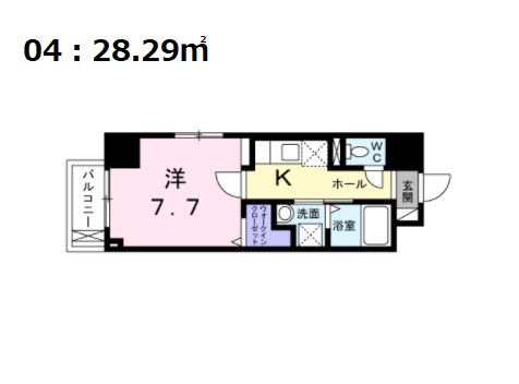 Azresidence草津本陣の間取り図のサムネイル