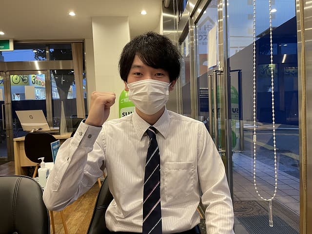 在学生インタビューＦ君のインタビュー画像