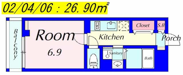 ラーカイラムの間取り図のサムネイル