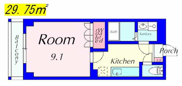 コンフォール・Mの間取り図のサムネイル