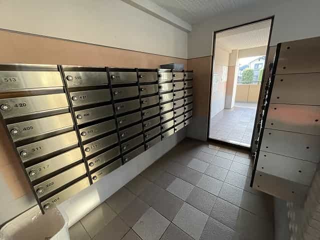 ラヴィニア北村2外観、共用部写真