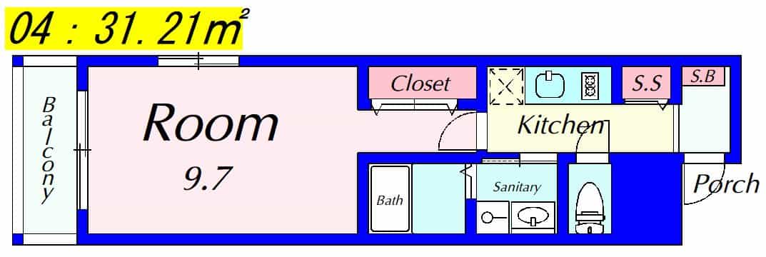 グレイス・Mの間取り図のサムネイル