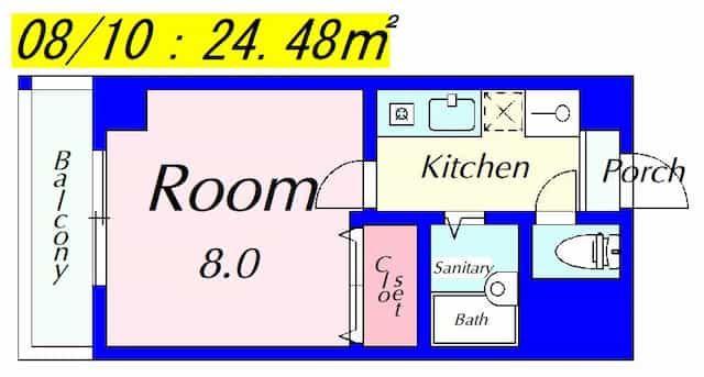 グッドライフ南草津Ⅰの間取り図のサムネイル