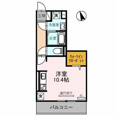 ベラヴィスタ南草津の間取り図のサムネイル