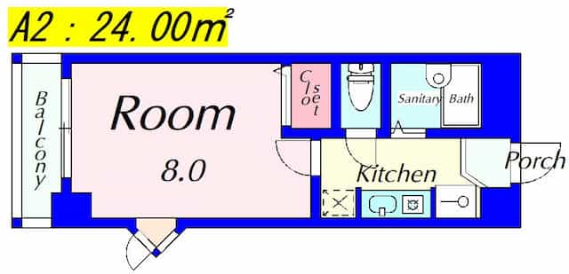 スマートコート南草津の間取り図のサムネイル