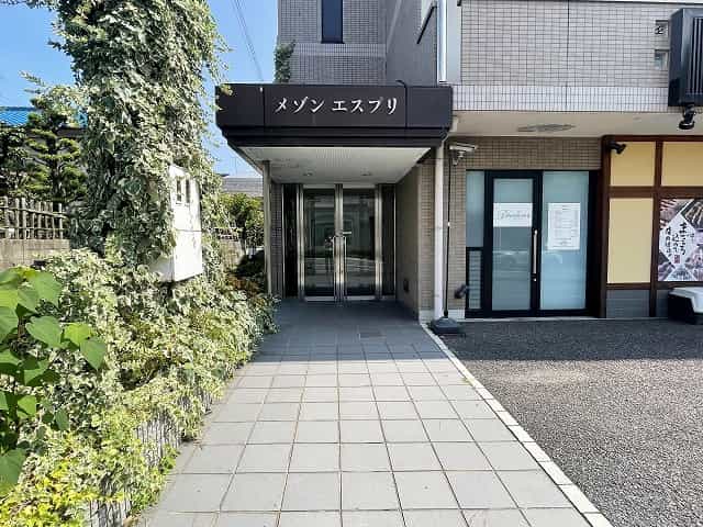 メゾンエスプリ外観、共用部写真