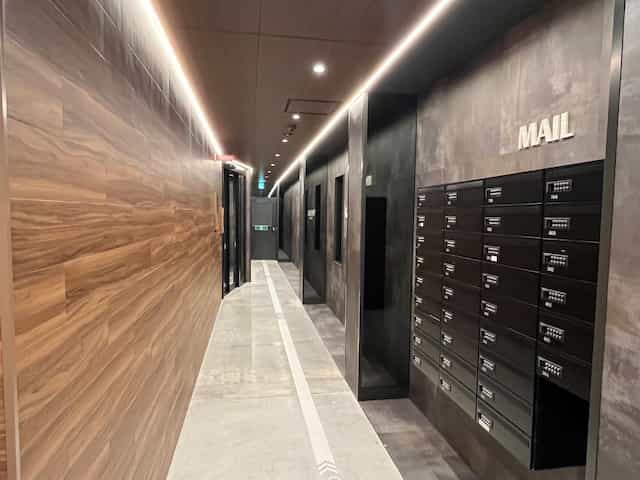 グランドヒル瀬田外観、共用部写真