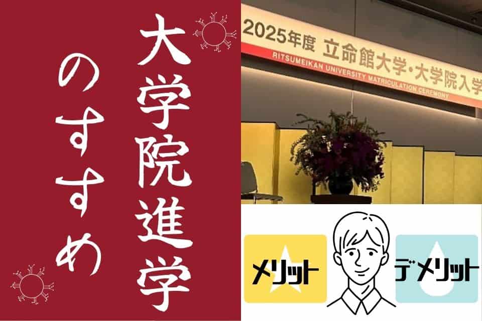 “立命館大学生向け”院進学のすすめのイメージ画像