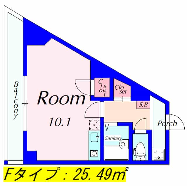 クレスト草津の間取り図のサムネイル
